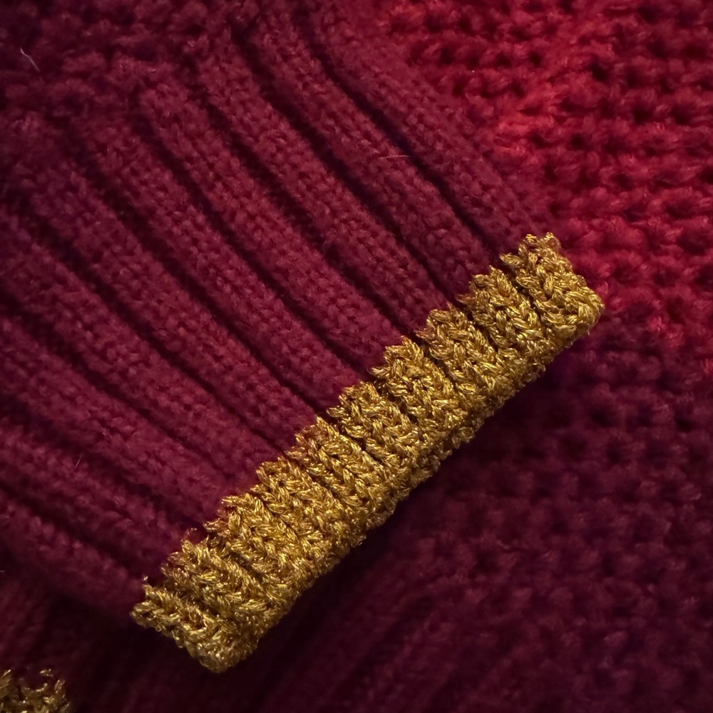 FARM RIO Shiny Stripes Knit Sweater NWT - Picture 5 of 10